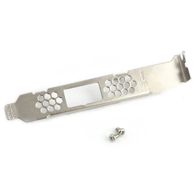 5pcs New Full Height Bracket for DELL PERC H830 LSI SAS 9300-8e PCI-e HBA - Image 1 of 3