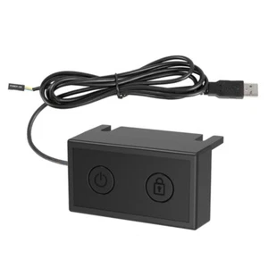 PC Power Button Desktop Power Button External Lock Screen Switches PC Power - Afbeelding 1 van 8