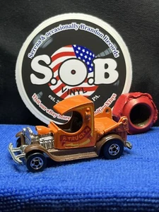 Hot Wheels Blackwalls A’Truck’n Ford Dump Truck 1:64 VG Cond Orange Diecast - Picture 1 of 8