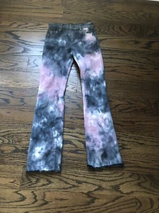 Girls Tractr Tie Dye  Jeans Size 10 - Picture 1 of 7