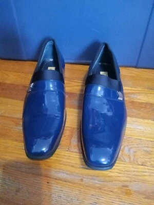 Delli Aldo Hombre Zapatos Azul Talla 10 (HPHP6) Foto 1 de 4