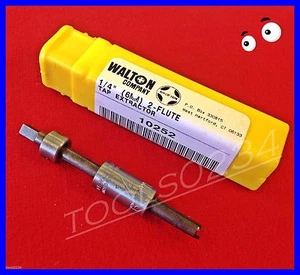 1/4" 6mm Walton 10252 Tap Extractor 2 Flute USA  - Picture 1 of 5