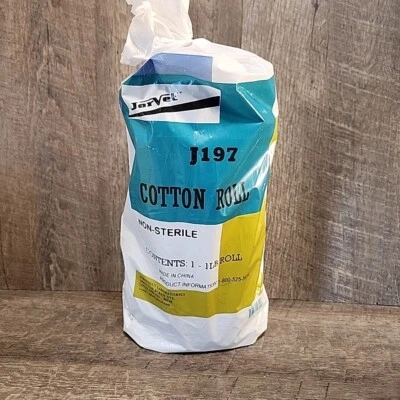 Cotton Roll Ideal for Leg Wraps Bandage Padding Non Sterile 1lb Bag Horse - Image 1 of 3