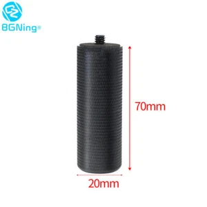 BGNING 1/4''-20 Handle Hand Grip Stick LED Flash Light Video Camera Stabilizer - Picture 1 of 8