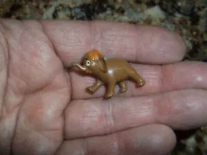 Vintage 1960's Tinykins Marx Jungle Book Colonel Hathi Jr. Elephant Disneykins - Picture 1 of 9