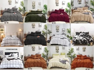 Soft & Cozy All Season 3 Piece Comforter Set - Includes 2 Matching Pillow Cases - Picture 1 of 276