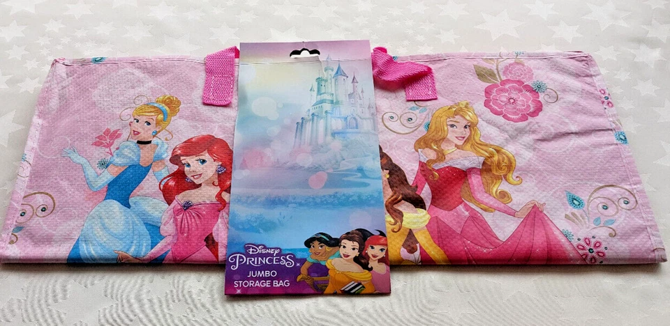 Disney Disney PRINCESAS JUMBO BOLSA DE ALMACENAMIENTO 58x30x48 ROSAS Foto 1 de 1