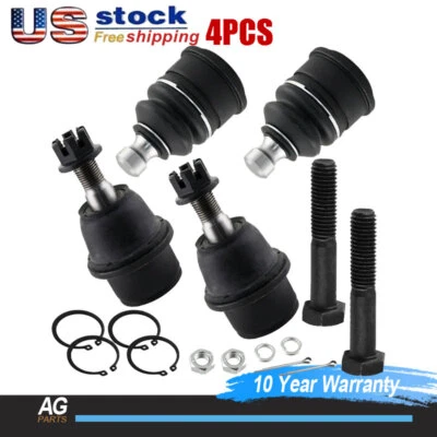 Kit de suspensión de rótulas inferiores superiores delanteras para GMC Envoy Chevy Trailblazer Foto 1 de 4