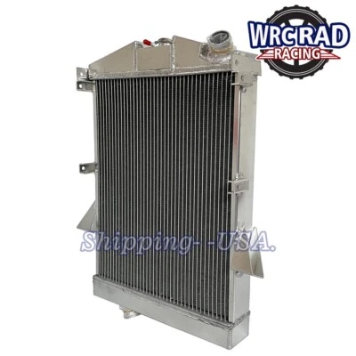 Radiador de aluminio compatible con Jaguar XK140 XK 140 M M MC 3,4 L l6 base 1955-1957 manual MT Foto 1 de 4