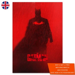 Batman 2022 Movie Poster Print A5 A4 A3 A2 A1 Maxi Wall Art - 1940 - Picture 1 of 2