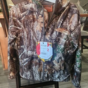Rustic Ridge Kid's Youth Size Small Cam Zip Up Hooded Jacket Realtree - Picture 1 of 8