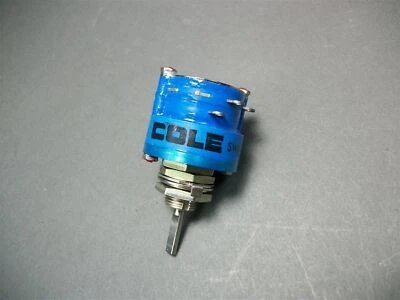 Lot of 4 Cole Switch/POT 3660-4391 3600 Series NOS in Great Condition! 4090028-1 Foto 1 de 3