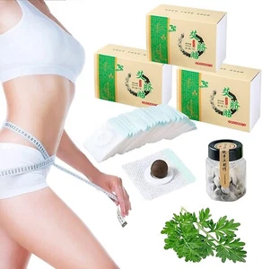 90pcs Mugwort Navel Sticker,Wormwood Belly Patch.Traditional Ancient Healthy  - Picture 1 of 6