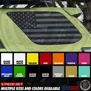 Pegatinas de vinilo calcomanía gráficos para Toyota se adapta a 4Runner 2010-2024 quinta generación bandera de EE. UU. - Imagen 1 de 4