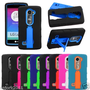 Für LG Destiny L21G Power L22C Leon C40 Hybrid robuste Hülle mit Ständer Cover - Bild 1 von 31