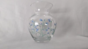 Vintage Laura Glas kleine Blumenvase Wildblumen Türkei Import Top Zustand! - Bild 1 von 14