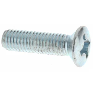 Machine Screw: M8x1.25 x 30.00 mm Length Under Head, Oval Head, Phillips (25 PK) - Picture 1 of 8