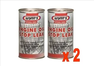 N. 2 flaconi WYNN'S ENGINE OIL STOP LEAK 325 ML. - Foto 1 di 3