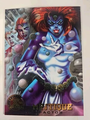1995 Marvel Fleer Ultra X-Men - All Chromium  #16 Mystique ' We Combine Shipping - Image 1 of 2