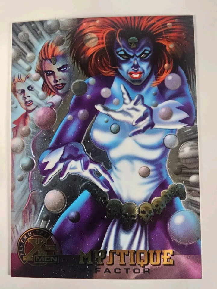 1995 Marvel Fleer Ultra X-Men - All Chromium  #16 Mystique ' We Combine Shipping - Image 1 of 2