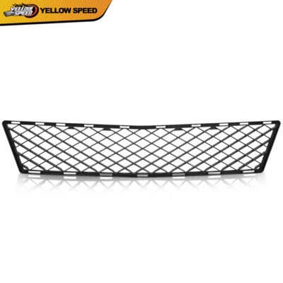 适合 2010 - 2012 梅赛德斯 - 奔驰 GLK350 前保险杠中心格栅黑色纹理 — 第 1/4 张图片