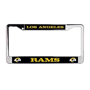 Los Angeles Rams NFL Chrome License Plate Frame Cover for Car-Truck-SUV - Picture 1 of 1