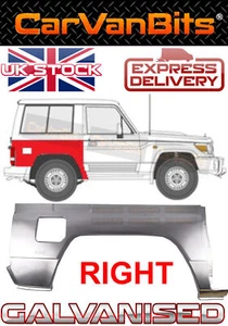 FOR TOYOTA LAND CRUISER FJ80 FJ82 84-93 REAR WHEEL ARCH SILL REPAIR PANEL RIGHT - Picture 1 of 5
