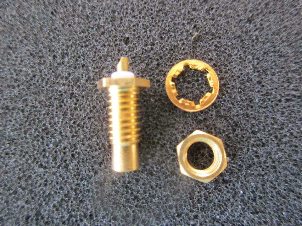 Lot Smith SMC Sub-Mini RF Connector Rear Panel Mount Recepticle Bulkhead - Image 1 of 1