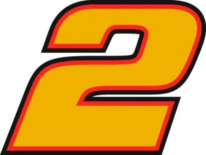 NUEVO PARA 2021 #2 Rusty Wallace Carreras Calcomanía Pegatina - SM a XL - Varios Colores - Imagen 1 de 4