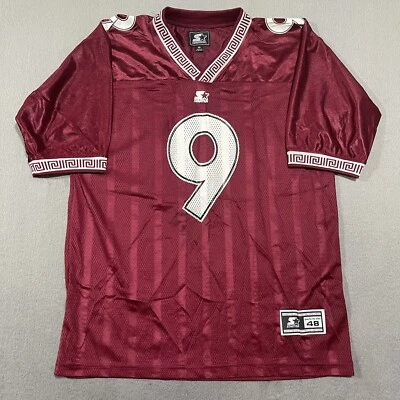Starter #9 NCAA SEC Maroon BCS Vintage Throwback Y2K Football Sport Jersey 48 XL - Image 1 of 4