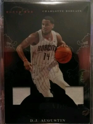 D. J. AUGUSTINE 2010-11 Elite Black Box Crusade Materials #52 Jersey #98/99 - Image 1 of 2