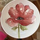Royal Stafford Bowl Red Flower Poppy Garden Soup Pasta Dish Made in England 9