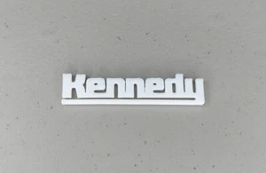 Kennedy Kits Tool Box "Kennedy" Label Placard Emblem Plastic - Picture 1 of 24