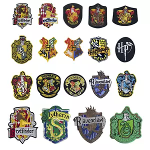 Insignias de Harry Potter Houses de hierro o costura en parche bordado - Imagen 1 de 21