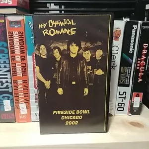 My Chemical Romance VHS Live Fireside Bowl Chicago 2002 Punk Emo Screamo Concert - Picture 1 of 2