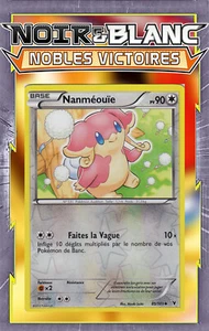Nanméouïe Reverse - NB03:Nobles Victoires - 85/101 - Carte Pokémon Française - Imagen 1 de 1