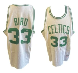 Larry Bird Signed M & Ness 1985-86 Boston Celtics Authentic Jersey Auto Steiner - Picture 1 of 15