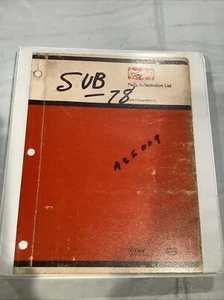 JI Case Parts Substitution List Manual Catalog N907-77 Contains 346 Pages - Picture 1 of 3