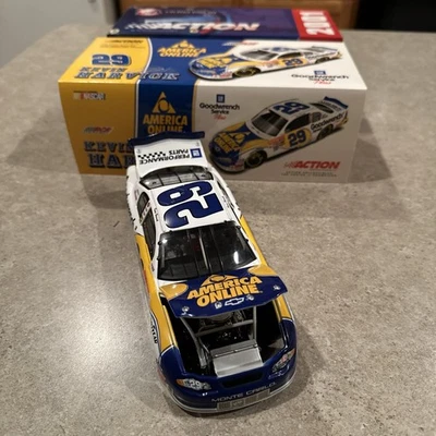 Kevin Harvick 2001 GM Goodwrench AOL 1/24 ação die cast - Imagem 1 de 4