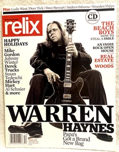 Relix Music Magazine December 2011 #236 *NEW* WARREN HAYNES - Picture 1 of 2
