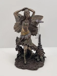 Figura de hadas danza veronesa de colección escultura de resina de bronce 2005 PCT 7" rara en muy buena condición - Imagen 1 de 18