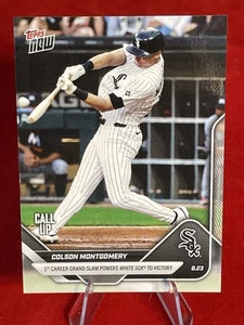 Colson Montgomery - 1ST GRAND SLAM - 2025 Topps Now #600 White Sox - PR/1131 SP - Picture 1 of 2