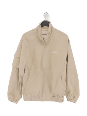 DJERF AVENUE Men's Jacket S Tan Cotton with Elastane, Polyester Bomber Jacket - Image 1 of 4