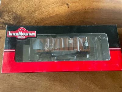 InterMountain Rib-Sided Hopper Car  Detroit & Toledo Southern D &TS   New in Box - Image 1 of 4