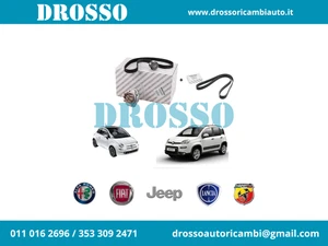 KIT DISTRIBUZIONE + POMPA 1.2 BZ ORIGINALE FIAT 500 PANDA G PUNTO MITO IDEA MUSA - Imagen 1 de 5