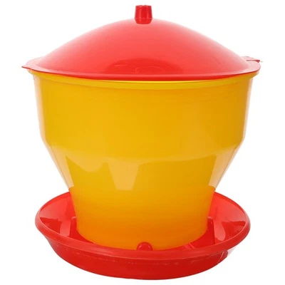  Futterspender Für Geflügel Futtertrog Hühner Automatischer Futterautomat - Bild 1 von 4