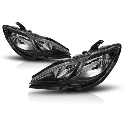 Fit for 17-23 Chrysler Pacifica Voyager Headlight Lamps Replacement Black/Clear Foto 1 de 4