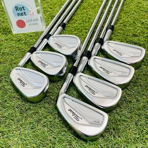 Titleist CB 620 Forged Iron Set 456789P 7Pcs S Flex Golf Club RH Japan Mens Used - Picture 1 of 15