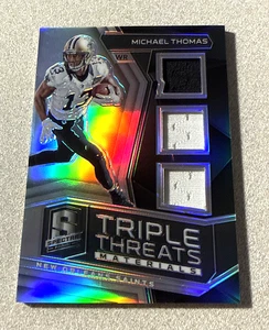Panini Spectra Triple Threats Prizm #11 2017 Michael Thomas Saints/99 ver nota - Imagen 1 de 3