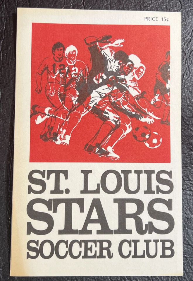 St. Louis Stars Soccer Club vs Kansas City Spurs Program June 19, 1970 NASL - Image 1 of 4